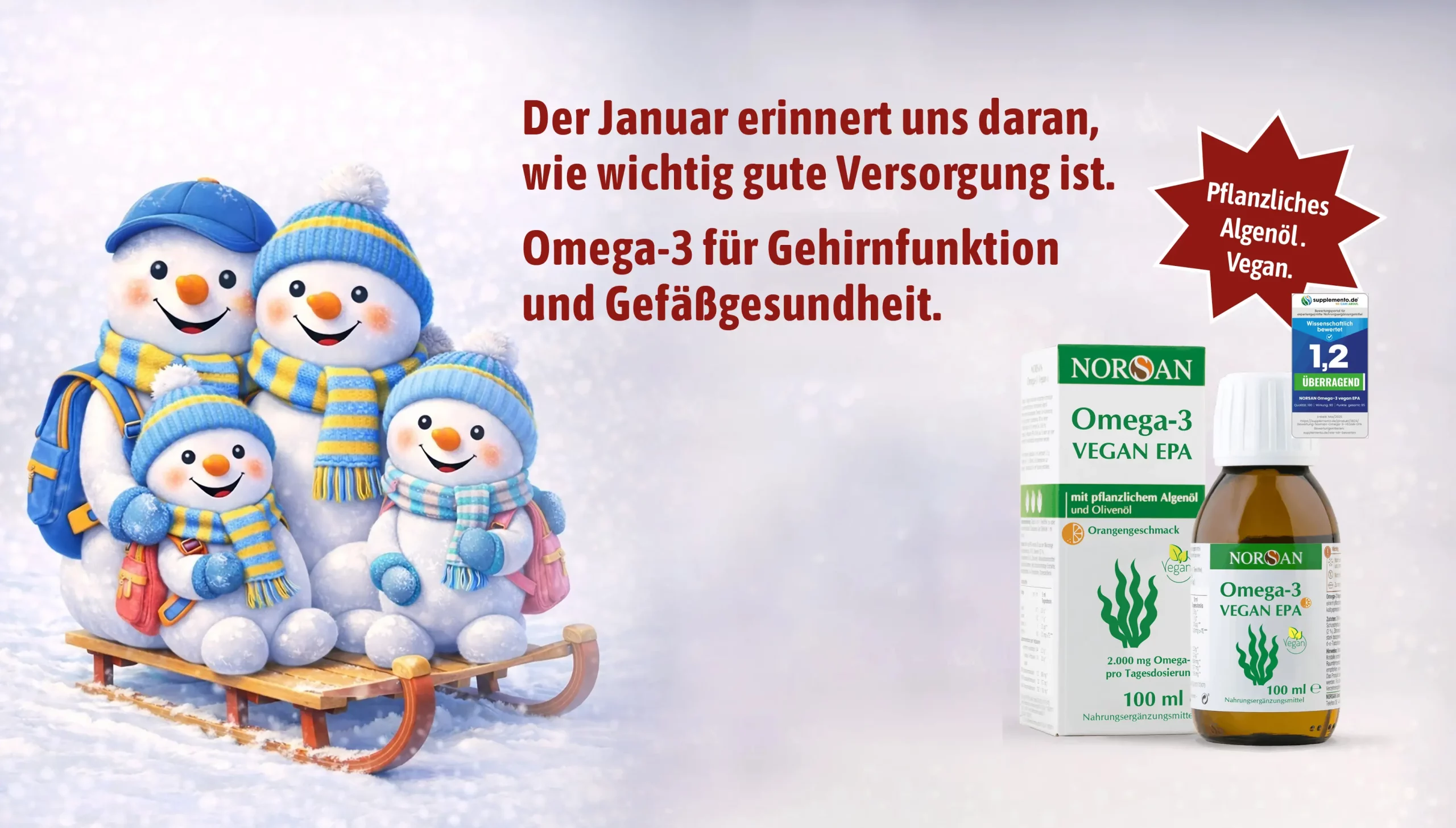 Omega-3 für Gehirnfunktion und Gefäßgesundheit