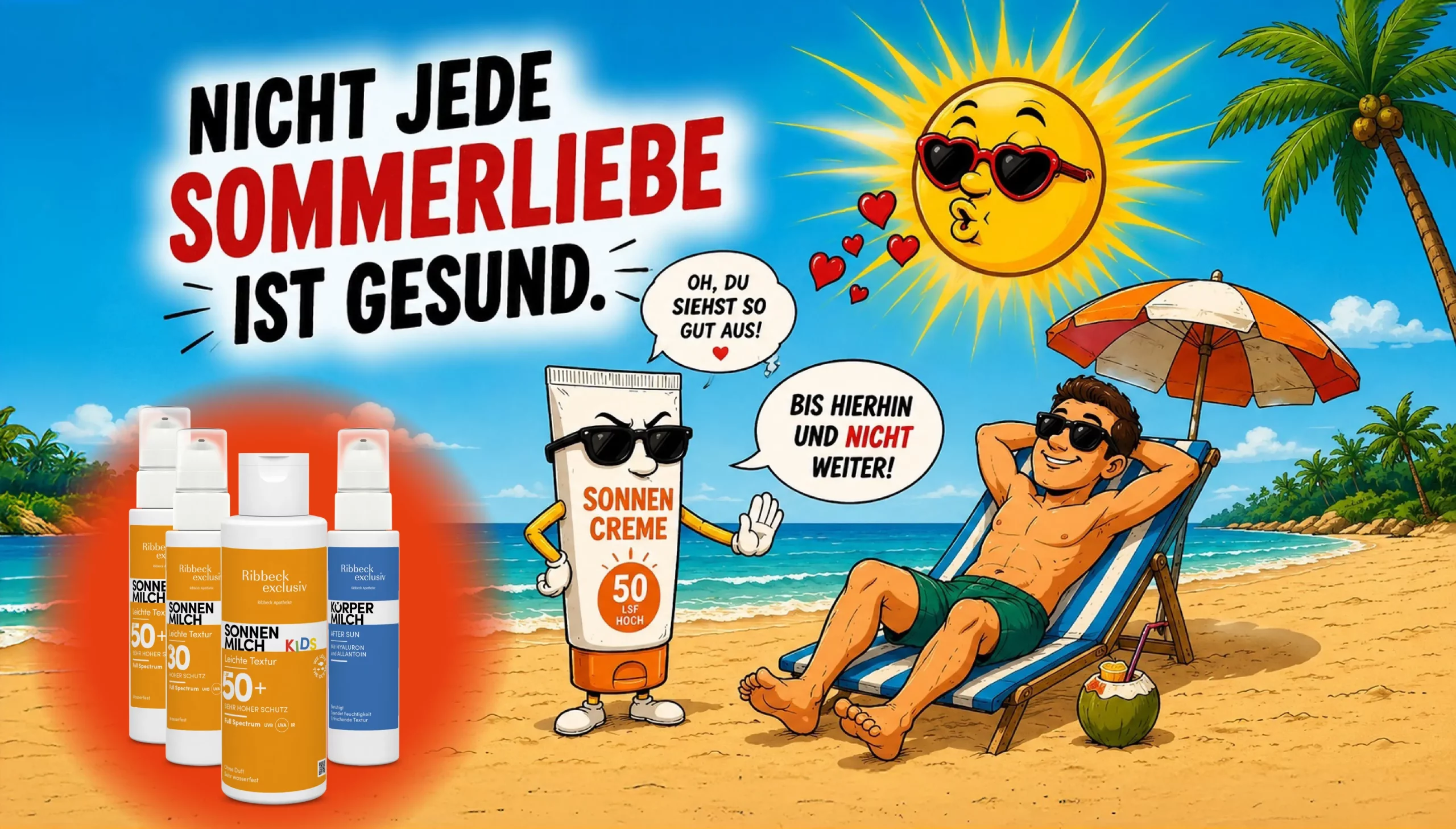 Dermatologischer Sonnenschutz aus Ihrer Birnbaum Apotheke Potsdam